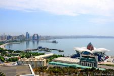 Нагорный парк Баку - взгляд на Каспий, бульвар и столицу  (ФОТО)