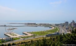 Нагорный парк Баку - взгляд на Каспий, бульвар и столицу  (ФОТО)