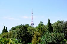 Нагорный парк Баку - взгляд на Каспий, бульвар и столицу  (ФОТО)