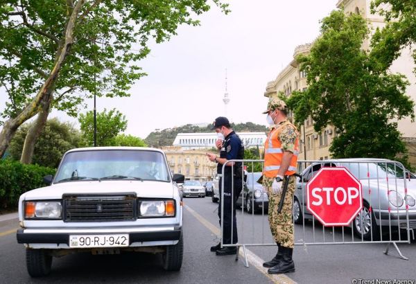 В Азербайджане с карантинных постов возвращены 750 автомобилей