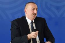 Президент Ильхам Алиев и Первая леди Мехрибан Алиева приняли участие в открытии больницы модульного типа в Гяндже (ФОТО/ВИДЕО) (версия 2)