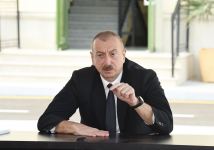 Президент Ильхам Алиев принял участие в открытии Н-ской воинской части министерства обороны (ФОТО/ВИДЕО)