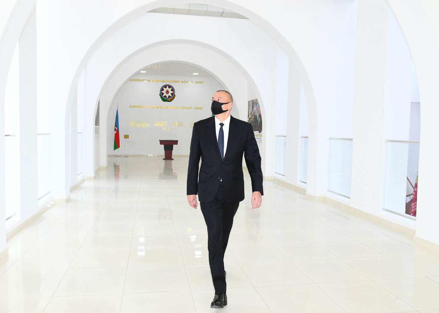 Президент Ильхам Алиев принял участие в открытии Музея государственной символики в Мингячевире (ФОТО/ВИДЕО)