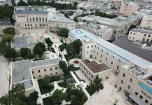 Президент Ильхам Алиев и Первая леди Мехрибан Алиева ознакомились с восстановительно-консервационными работами в части Ичеришехер (ФОТО/ВИДЕО) (версия 3)