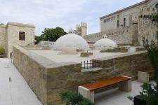 Президент Ильхам Алиев и Первая леди Мехрибан Алиева ознакомились с восстановительно-консервационными работами в части Ичеришехер (ФОТО/ВИДЕО) (версия 3)