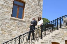 Президент Ильхам Алиев и Первая леди Мехрибан Алиева ознакомились с восстановительно-консервационными работами в части Ичеришехер (ФОТО/ВИДЕО) (версия 3)