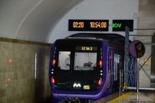 Бакметрополитен сегодня выпустит на линии два новых состава (ФОТО)