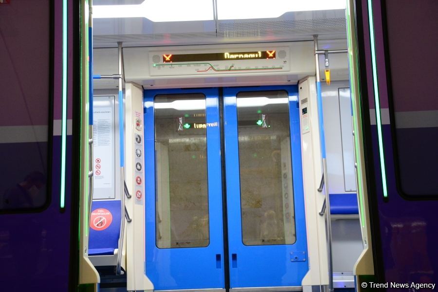 Бакметрополитен сегодня выпустит на линии два новых состава (ФОТО)