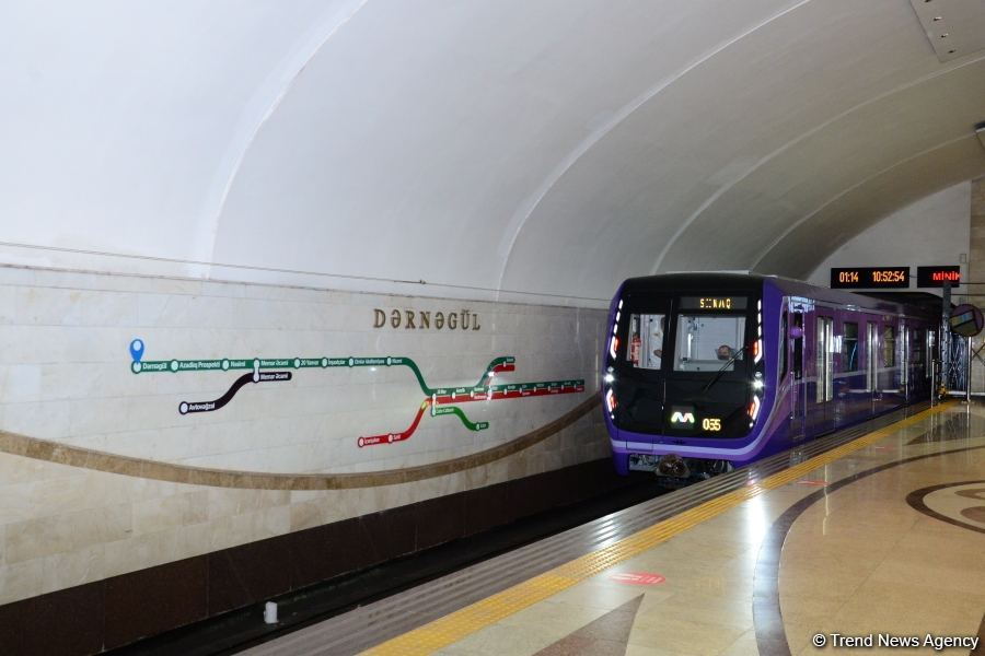Бакметрополитен сегодня выпустит на линии два новых состава (ФОТО)