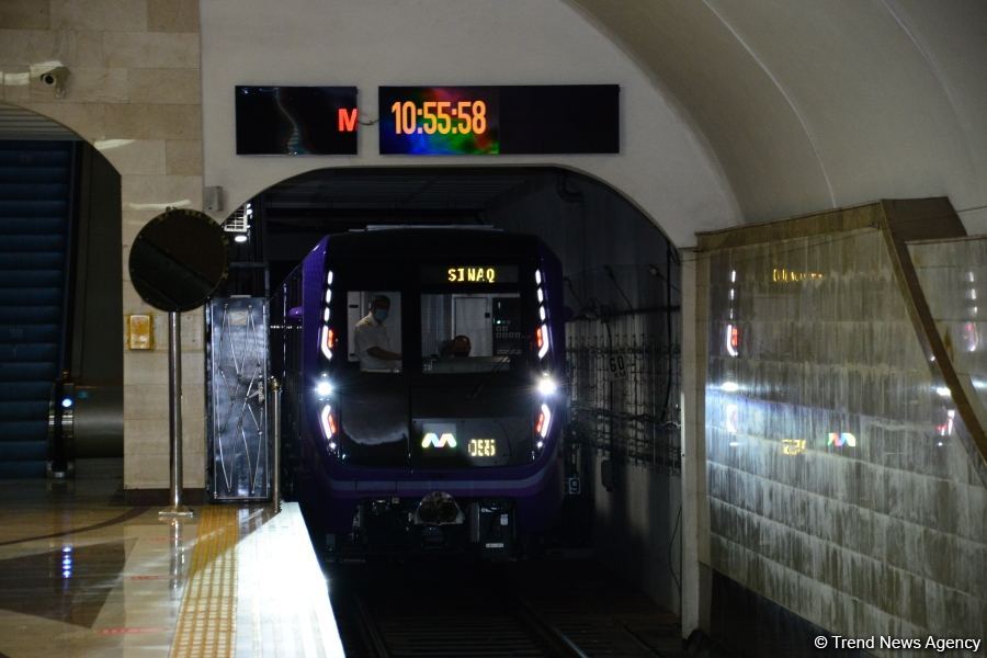 Бакметрополитен сегодня выпустит на линии два новых состава (ФОТО)