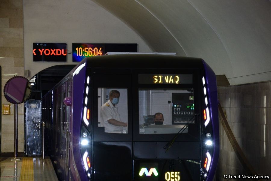 Бакметрополитен сегодня выпустит на линии два новых состава (ФОТО)
