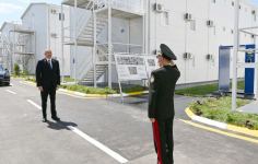 Президент Ильхам Алиев и Первая леди Мехрибан Алиева приняли участие в открытии модульного госпиталя для лечения больных коронавирусом в Баку (ФОТО/ВИДЕО)