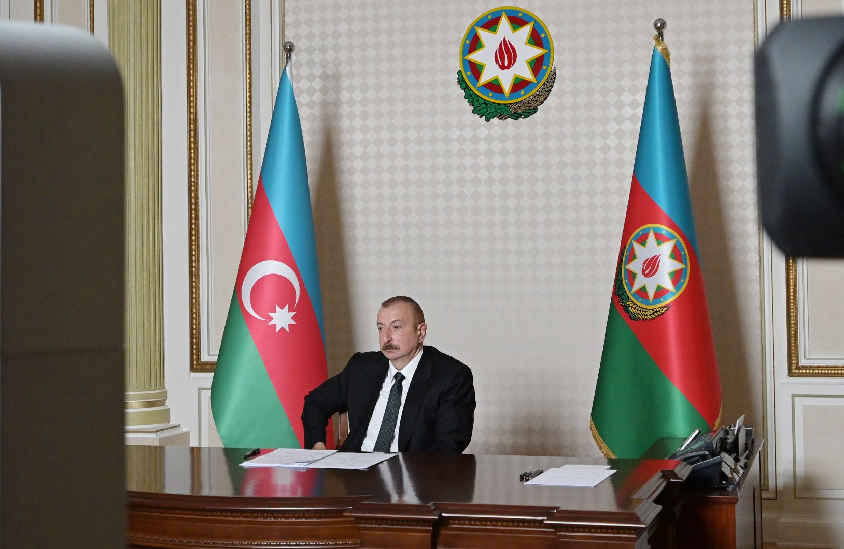 Под председательством Президента Ильхама Алиева состоялось заседание Кабинета министров, посвященное итогам социально-экономического развития в первой половине 2020 года и предстоящим задачам (ФОТО) (Версия 2)