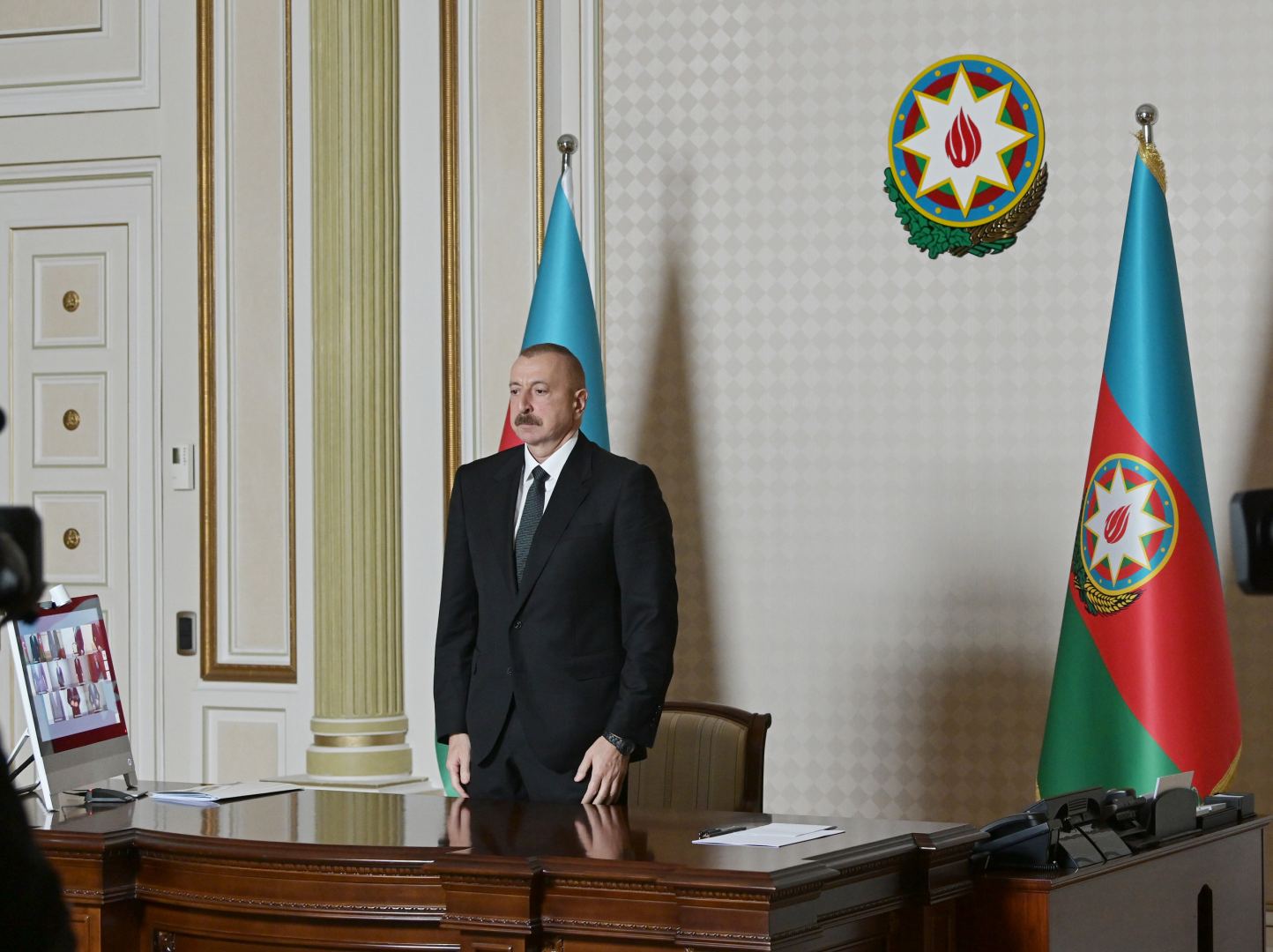 Под председательством Президента Ильхама Алиева состоялось заседание Кабинета министров, посвященное итогам социально-экономического развития в первой половине 2020 года и предстоящим задачам (ФОТО) (Версия 2)