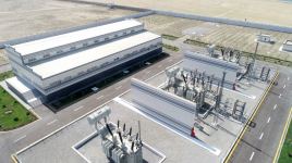 Президент Ильхам Алиев и Первая леди Мехрибан Алиева приняли участие в открытии подстанции "Беюкшор" (ФОТО)