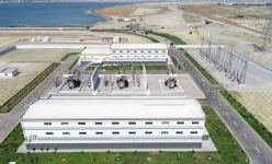 Президент Ильхам Алиев и Первая леди Мехрибан Алиева приняли участие в открытии подстанции "Беюкшор" (ФОТО)