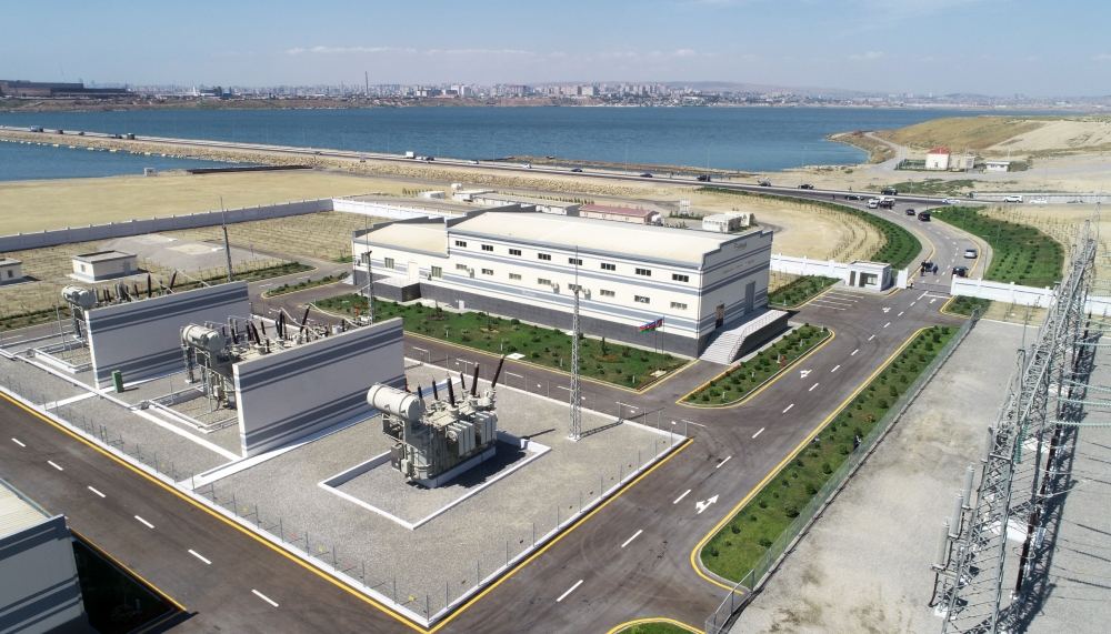 Президент Ильхам Алиев и Первая леди Мехрибан Алиева приняли участие в открытии подстанции "Беюкшор" (ФОТО)