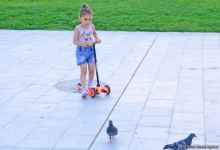 Оазис в центре Баку - под открытым небом у озера с синеватой чистой водой (ФОТО)