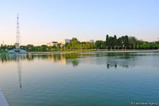 Оазис в центре Баку - под открытым небом у озера с синеватой чистой водой (ФОТО)