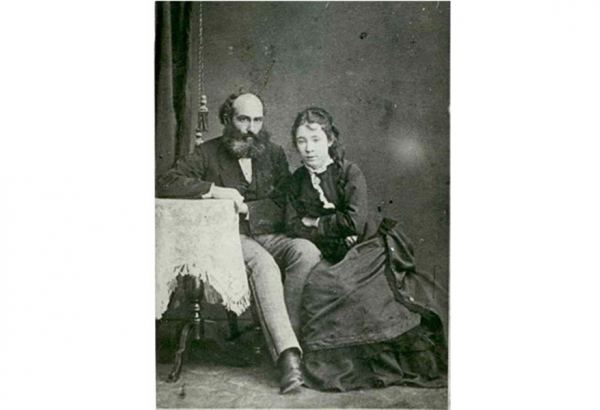 Гасан бек Зардаби и Ханифа Абаева - история одной любви. В честь 149-летия Национальной прессы  (ФОТО)