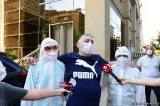 Бахрам Багирзаде выписан из больницы и вернулся домой (ФОТО)