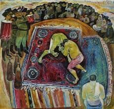 Эмоциональное звучание в картинах Асафа Джафарова (ФОТО)