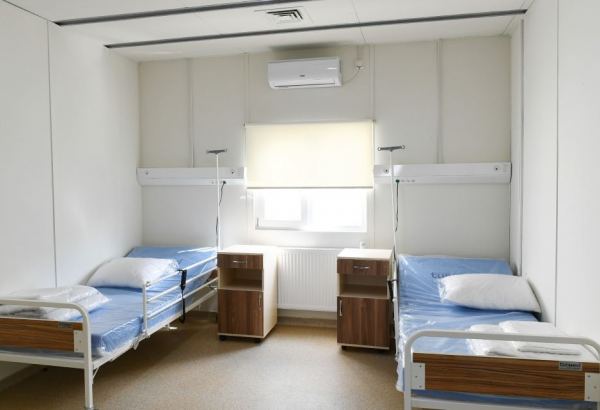 На освобожденных территориях Азербайджана продолжается строительство 6 модульных больниц