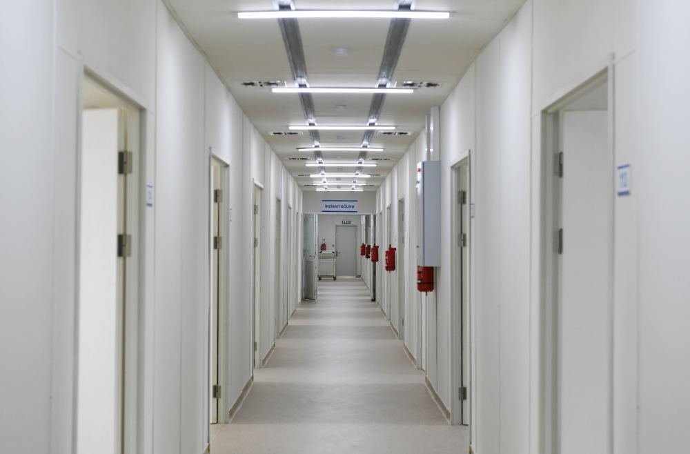 Президент Ильхам Алиев принял участие в открытии больницы модульного типа в Исмаиллы (ФОТО)