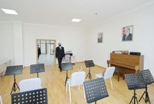 Президент Ильхам Алиев принял участие в открытии нового здания Балакенской городской детской школы искусств (ФОТО)