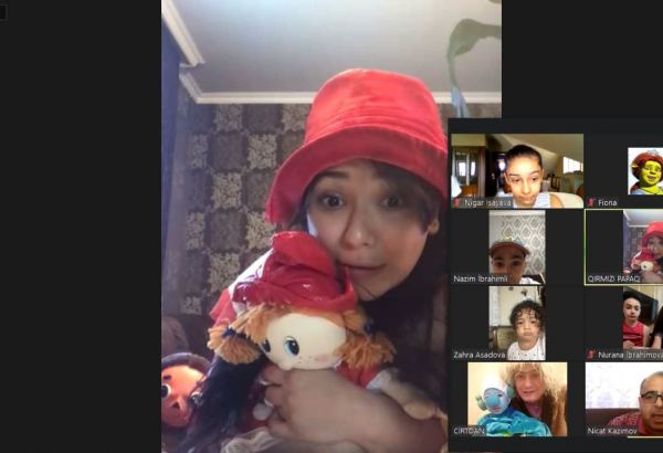 Герои сказок против коронавируса – онлайн-встреча с азербайджанскими актерами (ФОТО)