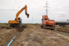 О мерах по разрешению  проблем с питьевой водой в Нефтчалинском районе Азербайджана - ИВ (ФОТО)