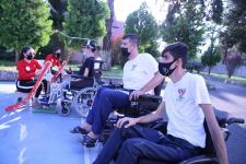 Команда Азербайджана по паралимпийскому виду спорта - бочча участвует в тренировочных сборах (ФОТО)