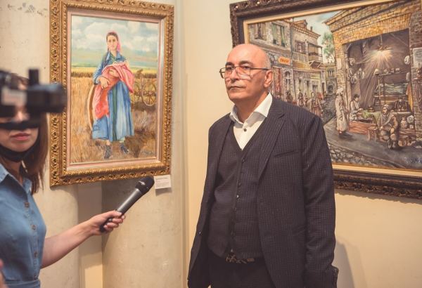 В Москве открылась выставка картин бакинца Рами Меира (ВИДЕО, ФОТО)