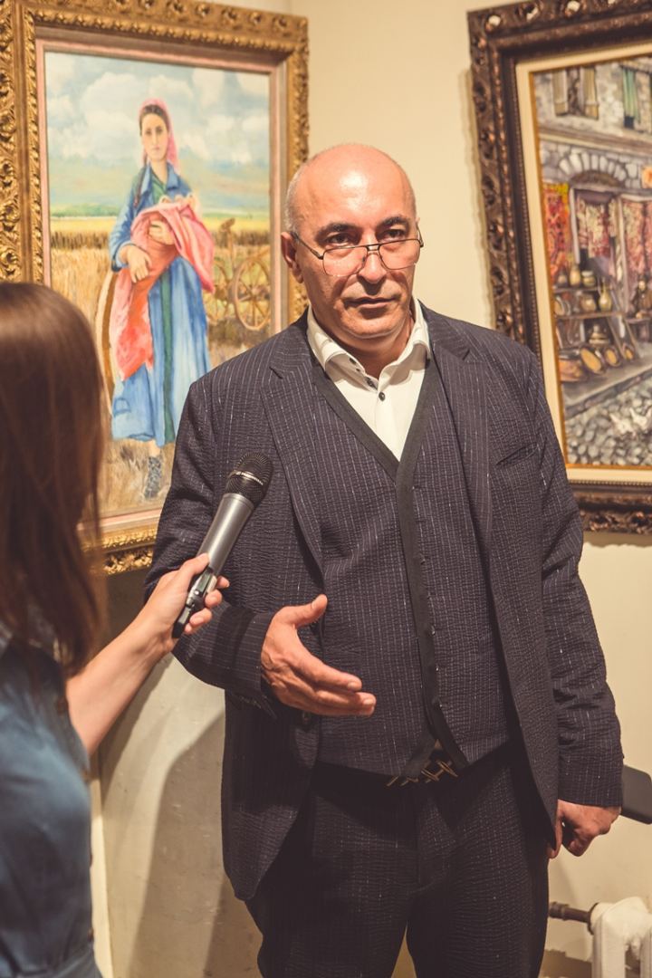 В Москве открылась выставка картин бакинца Рами Меира (ВИДЕО, ФОТО)