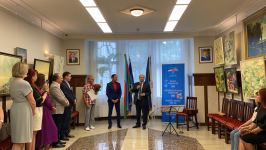 В Эстонии отметили 80-летний юбилей азербайджанского художника (ФОТО)