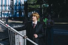 Заслуженная артистка Азербайджана в образе Ромео выступила в Санкт-Петербурге (ФОТО)