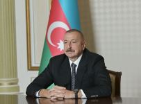 Президент Ильхам Алиев принял назначенных глав Исполнительной власти в формате видеоконференции (ФОТО/ВИДЕО) (версия 2)