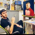 Азербайджанский художник выполнил заказ всемирно известного бойца Конора Макгрегора (ФОТО)