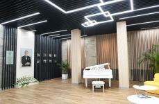 Президент Ильхам Алиев и Первая леди Мехрибан Алиева приняли участие в открытии после капитального ремонта Детской школы искусств в Баку (ФОТО)