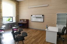 Президент Ильхам Алиев и Первая леди Мехрибан Алиева приняли участие в открытии после капитального ремонта Детской школы искусств в Баку (ФОТО)