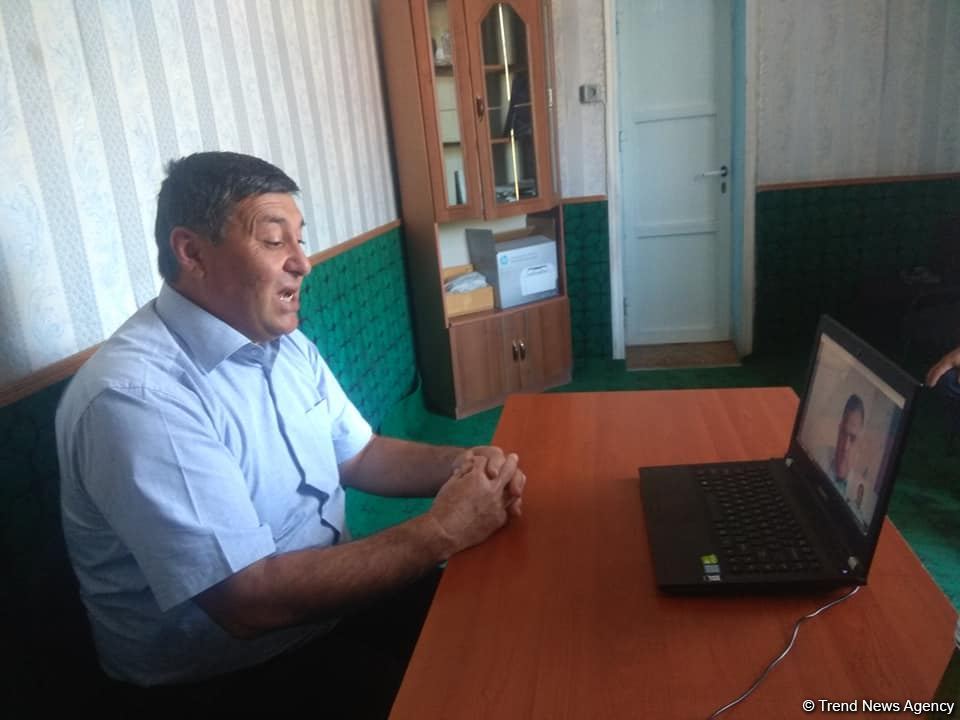 Депутат Арзу Нагиев провел онлайн-прием избирателей (ФОТО)