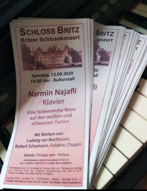 Азербайджанская пианистка  выступит с концертом в Kulturstall auf dem Gutshof в Берлине