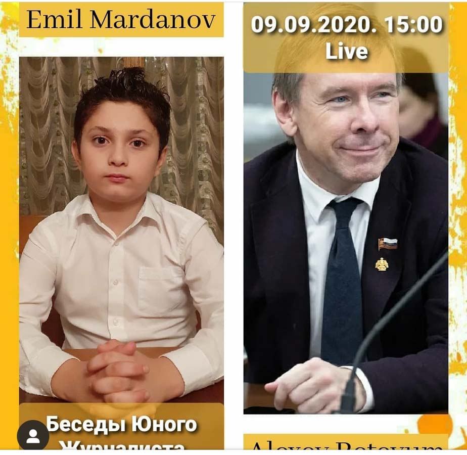 Самый юный журналист Азербайджана! 7-летний Эмиль удивляет знаменитостей Азербайджана и России (ФОТО)