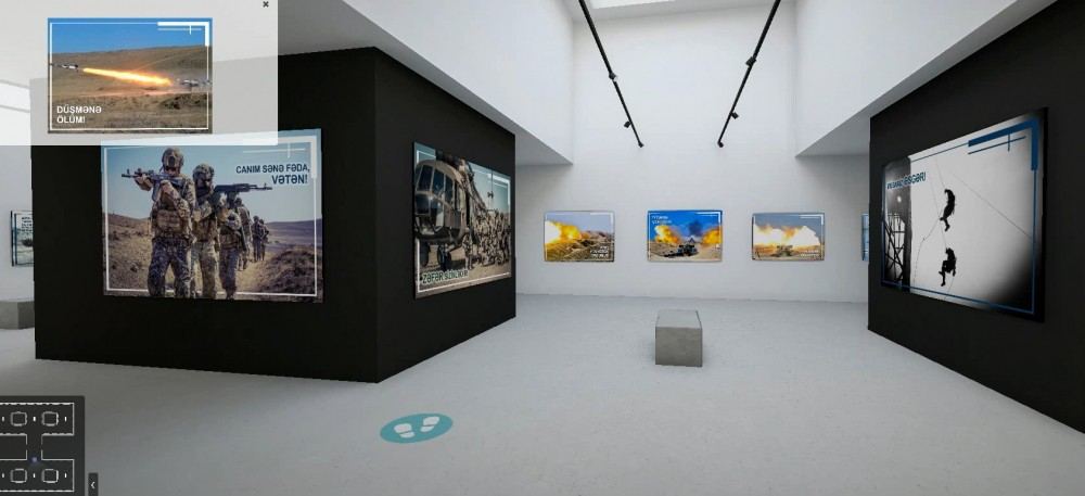 В Баку открылась онлайн-выставка плакатов "Родина превыше всего" (ФОТО)