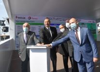 Президент Ильхам Алиев принял участие в церемонии закладки фундамента морских операций на месторождении «Абшерон» (ФОТО/ВИДЕО)