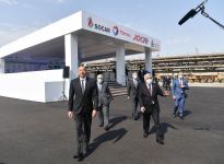 Президент Ильхам Алиев принял участие в церемонии закладки фундамента морских операций на месторождении «Абшерон» (ФОТО/ВИДЕО)