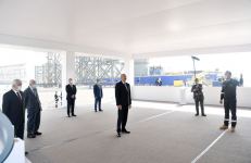 Президент Ильхам Алиев принял участие в церемонии закладки фундамента морских операций на месторождении «Абшерон» (ФОТО/ВИДЕО)