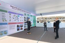 Президент Ильхам Алиев принял участие в церемонии закладки фундамента морских операций на месторождении «Абшерон» (ФОТО/ВИДЕО)