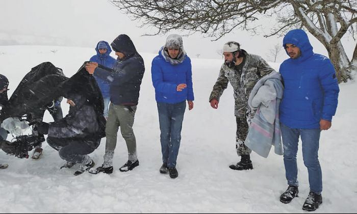 В Азербайджане сняли художественный фильм "Озноб" - о драме солдата, потерявшего ногу (ФОТО)