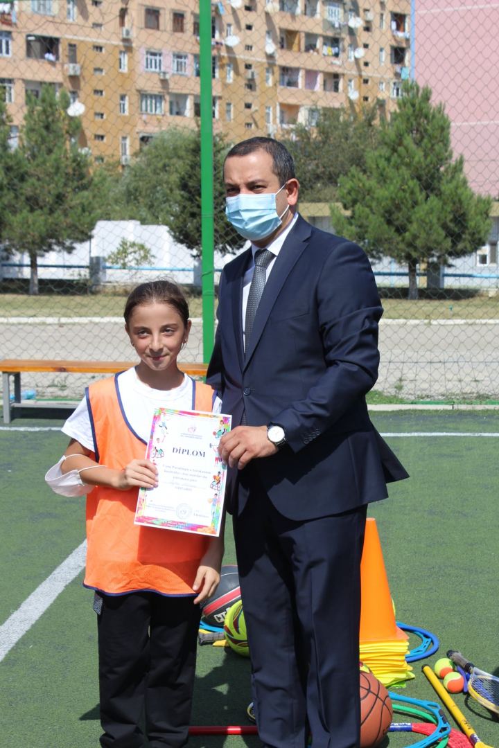 Весёлые старты в Сумгайыте (ФОТО)